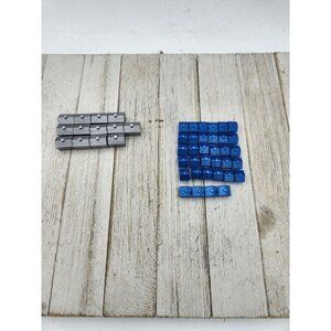 Monopoly here and now 2006 Replacement Houses Hotels Buildings Blue